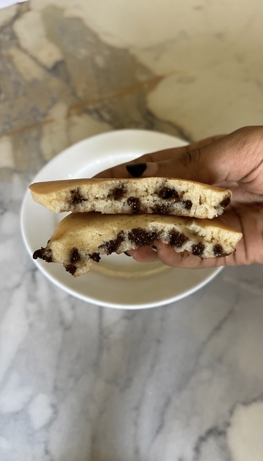 Chocolate chip pancakes